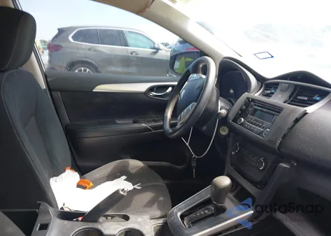 2017 Nissan Sentra S из США, поврежденный, VIN 3N1AB7APXHY388197